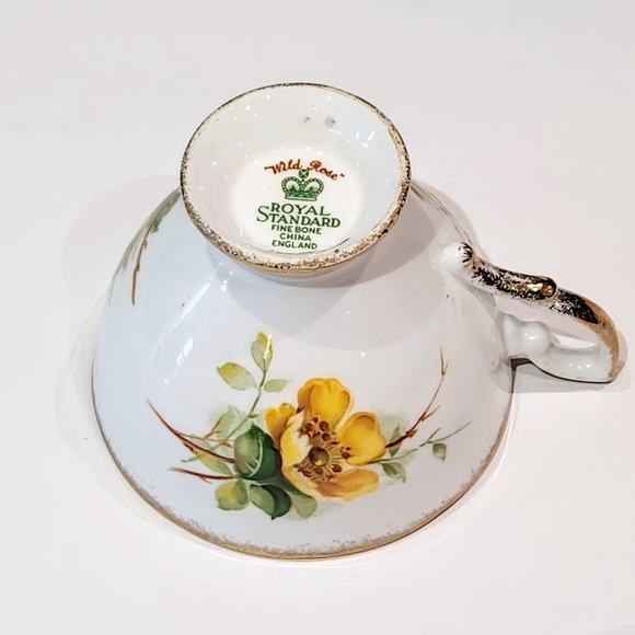 Mild rose Royal Standard. Tea cup and Saucer - Picture 9 of 9